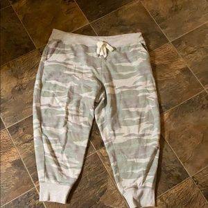 Aerie oversized camo joggers